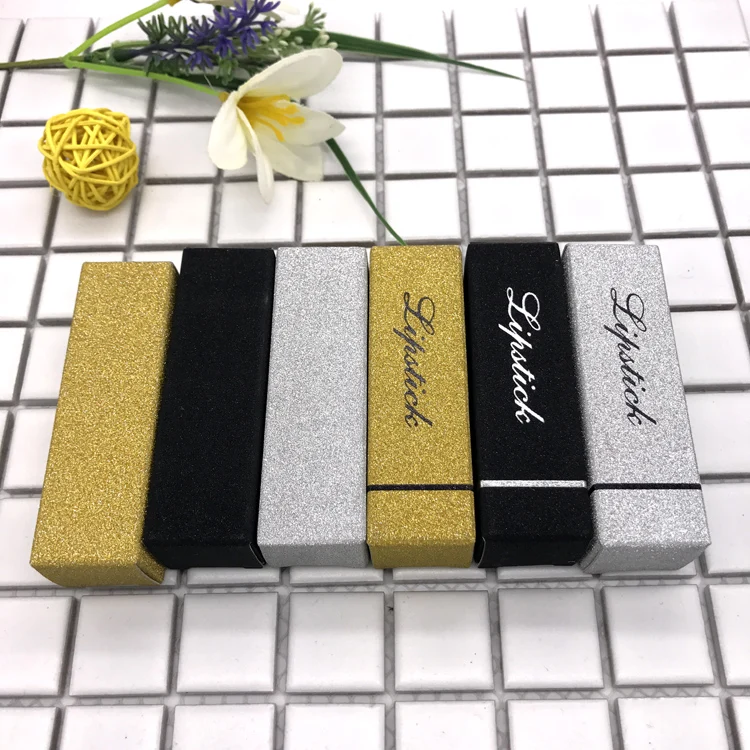 Пустой тюбик для бальзама губ упаковка картонная коробка