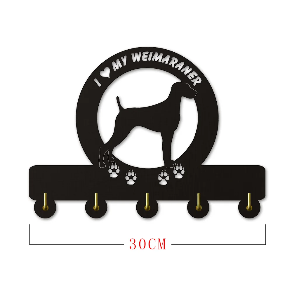 Настенные крючки I Love My weimранer вешалка для пальто домашний декор подвесные