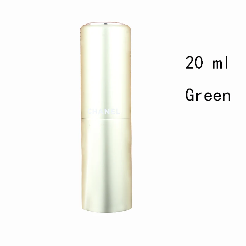 20ml Green Ynzzio, стиль, 8, 20 мл, металлическая алюминиевая бутылка для духов, косметическая бутылка-спрей, портативная пустая бутылка для путешествий - Цвет: 20ml Green