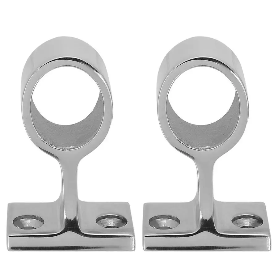2 шт. морская фурнитура перила для яхт из нержавеющей стали Монтажный кронштейн
