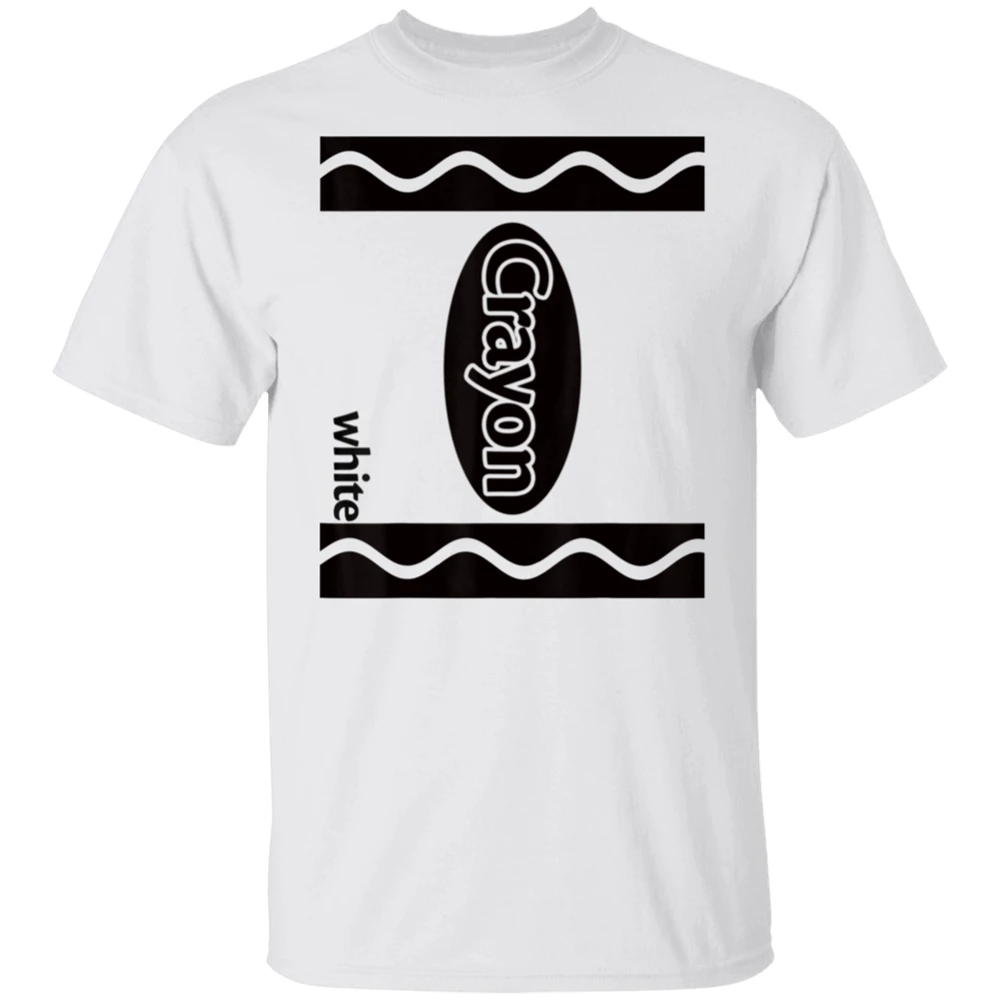 Crayon Box костюм на Хэллоуин парная Группа Футболка бело серая мужская Женская