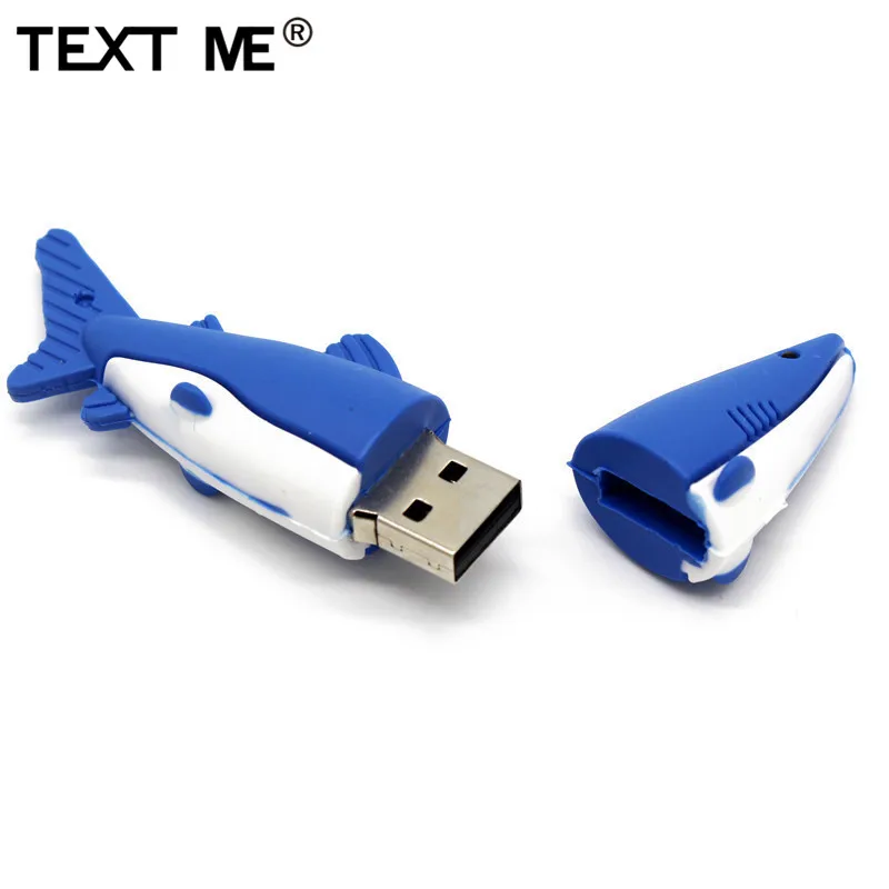 Флеш-накопитель usb 2,0 4GB 8GB 16GB 32GB TEXT ME 64GB Cool blue gary black shark