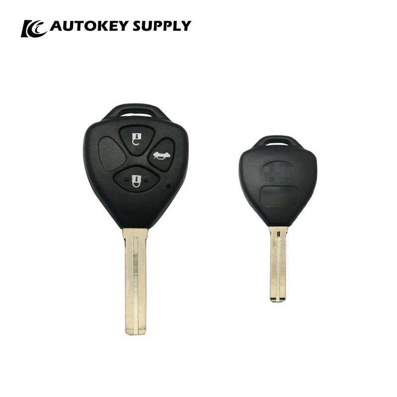 

For Toyota 3 Buttons Key Shell Toy40 No Logo Autokeysupply AKTYS202-2