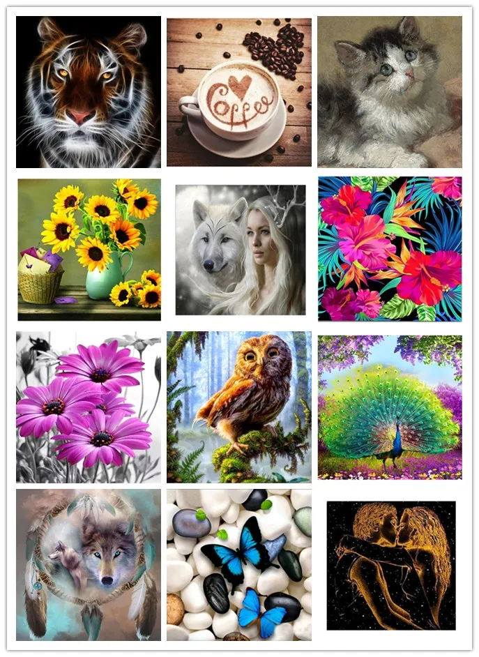 Новый 5D DIY Набор алмазной вышивки крестиком мозаичный узор полная дрель круглый