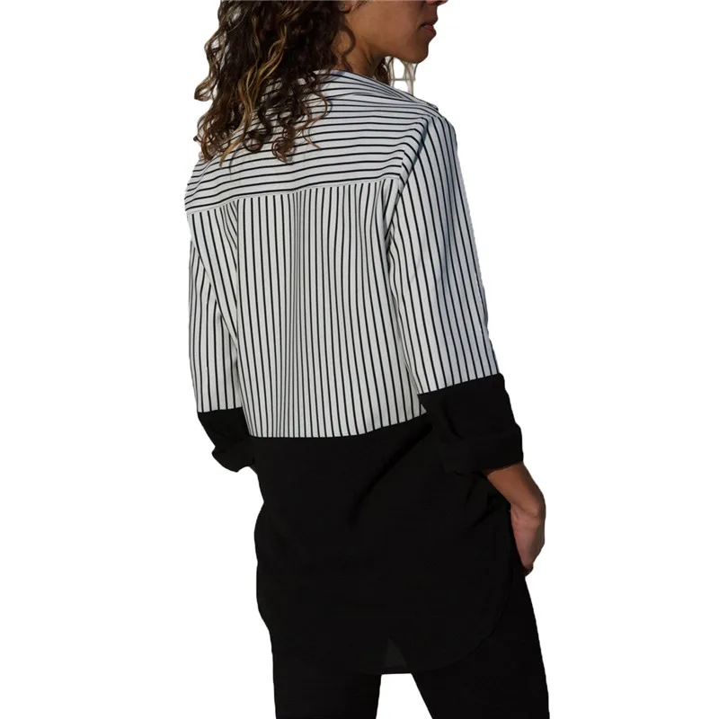 Женская шифоновая блузка рубашка 2019 женская одежда красные Черные блузы с