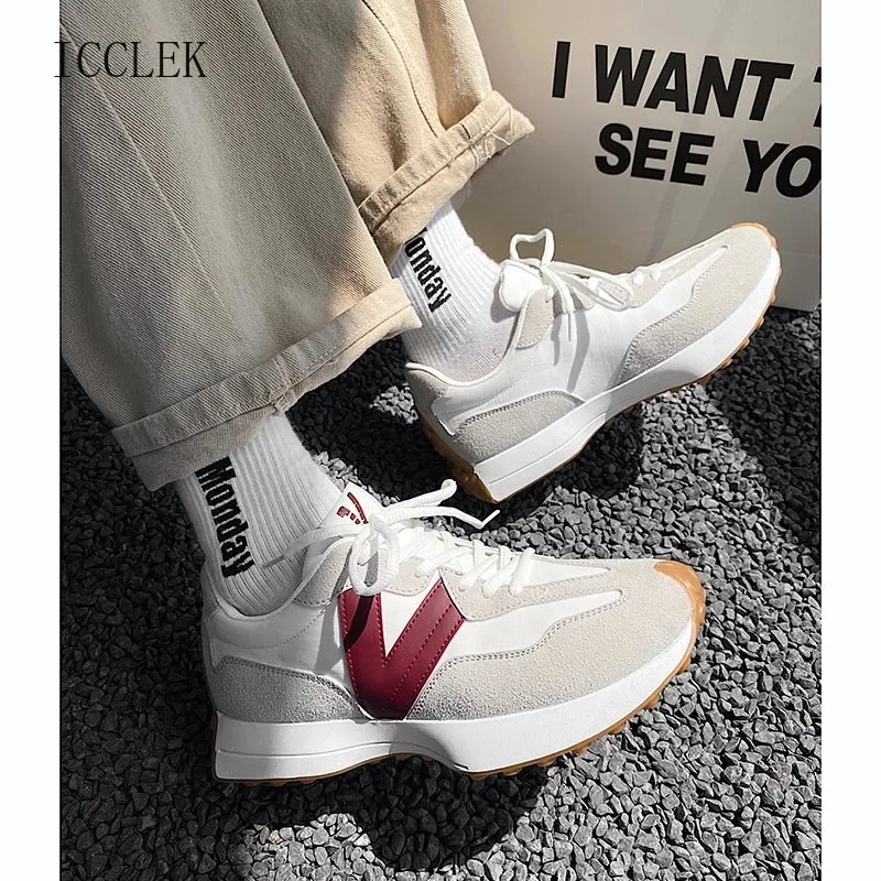 

Men's Fashion Sneakers Breathable Light Brand Unisex Sports Shoes Non-slip Hard-Wearing Women's Running Shoes Soft Bottom