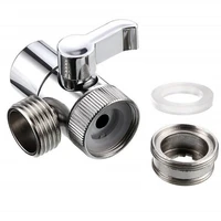 copper faucet valve diverter sink swithch water tap faucet splitter adapter home bathroom kitchen accessories