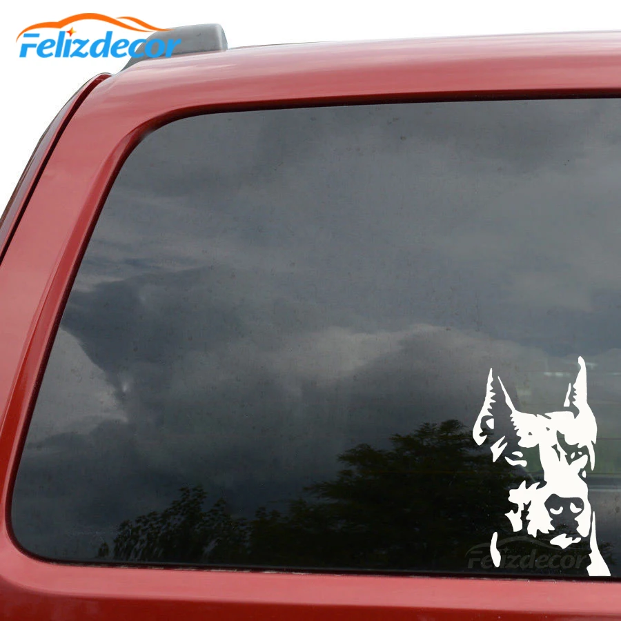 Виниловая наклейка для автомобиля с изображением грустных собак - купить по
