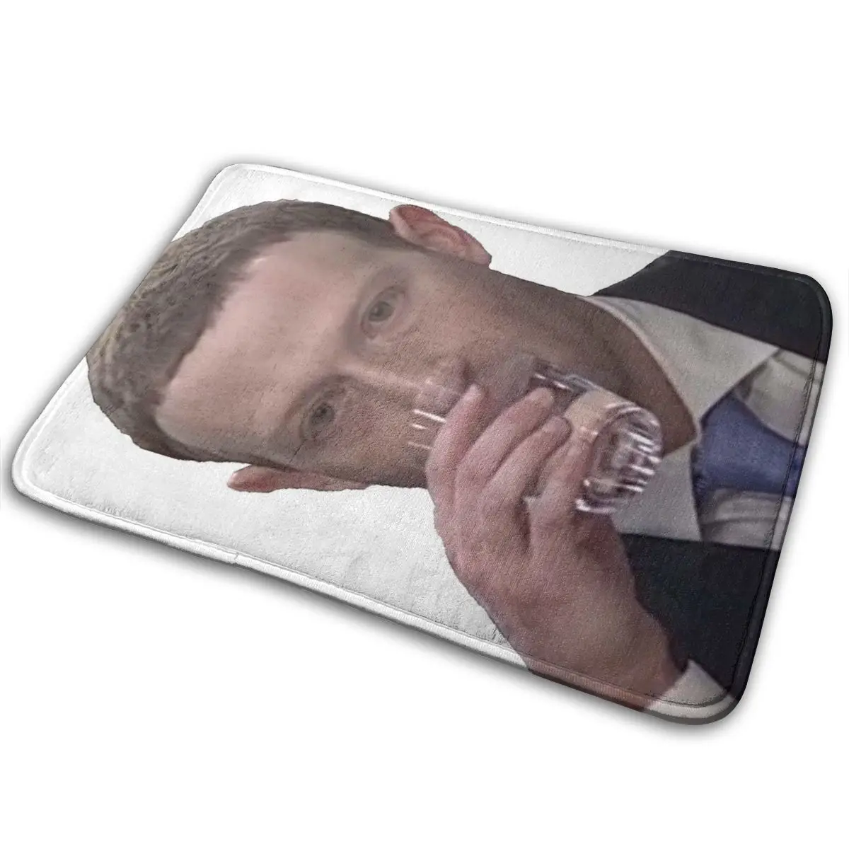 

Mark Zuckerberg Bath Mat Carpet Entrance Door Mat Tatami Door Mat Bathroom Mat Bathroom Mats Set