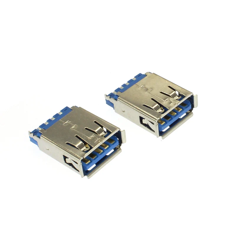 10 шт./лот USB 4p разъемы тип A 3 0 AF гнездовой разъем электрические клеммы|Соединители|