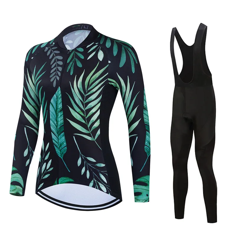 

Camisa de ciclismo 2021 triathlon pro equipe das mulheres manga longa primavera ciclismo roupas mtb ciclismo bib