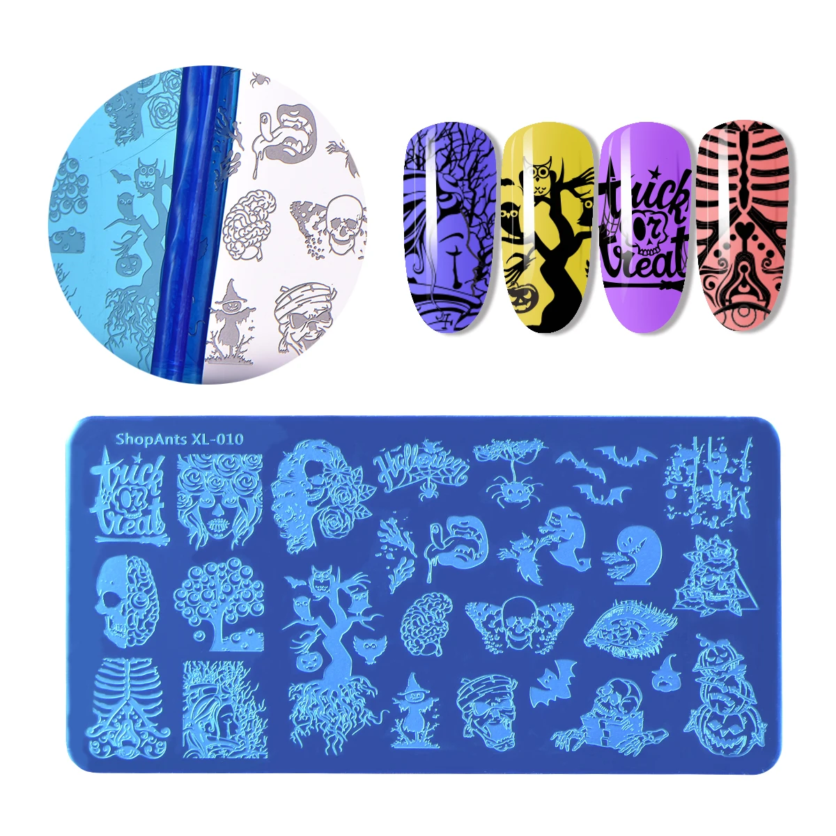 Маникюрный шаблон для стемпинга ногтей 6 х12 см|Шаблоны дизайна ногтей| |