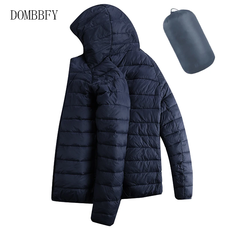 Мужская Сверхлегкая пуховая куртка повседневная Водонепроницаемая дышащая