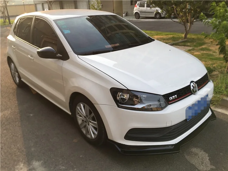 Для Volkswagen Polo Body kit спойлер 2014-2018 для ABS задний передний бампер диффузор защитные