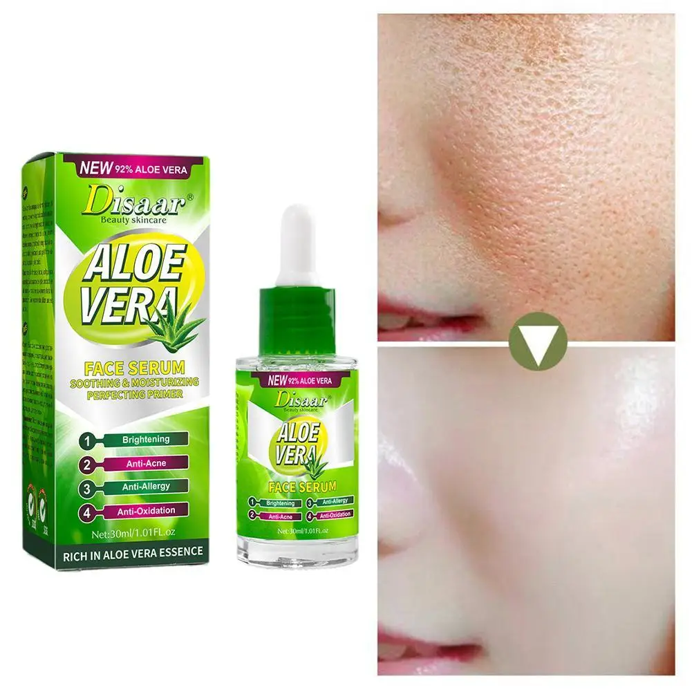 

30ml Essence Aloe Soothing Essence Aloe Skin Care Anti-Acne Moisturizing Essence Repairs After-Sun Skin