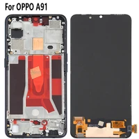 original 6 4 for oppo a91 pcpm00 cph2001 cph2021 lcd glass dispaly touch digitizer screen assembly