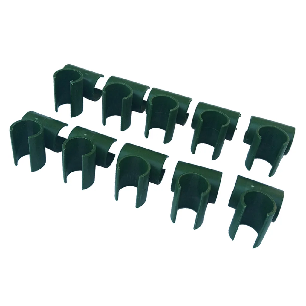 Садовые пластиковые соединители для растений 10 шт. пластиковая пряжка из ротанга