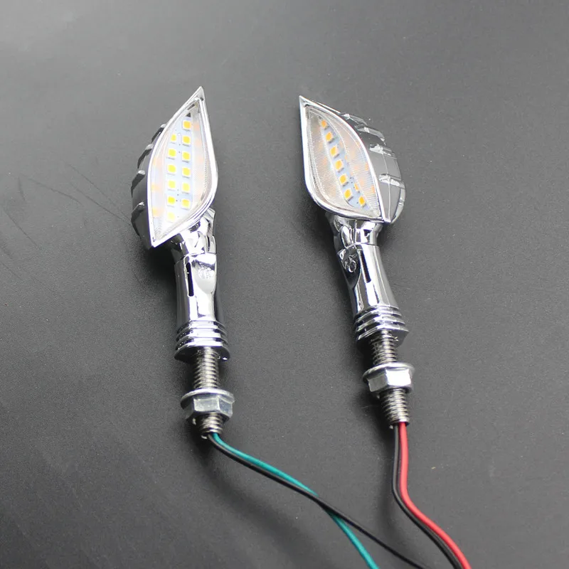 Светодиодный указатель поворота с черепом на заказ для мотоциклов уличных видов