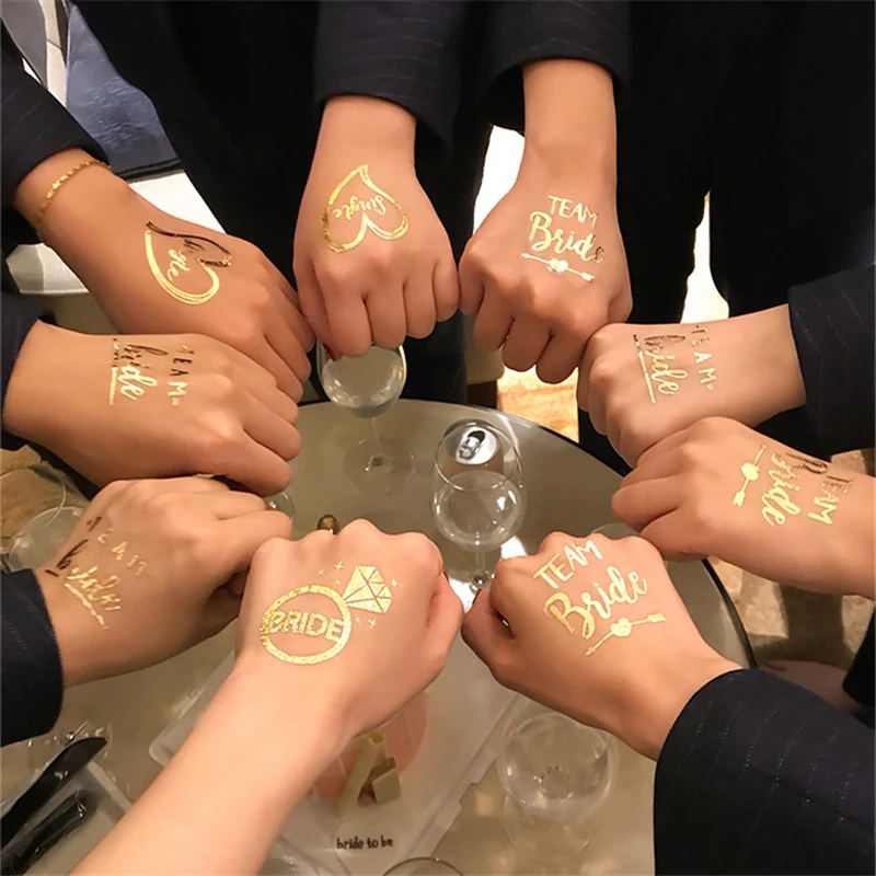 20 шт. временные тату наклейки для невесты|Украшения своими руками вечеринки| |