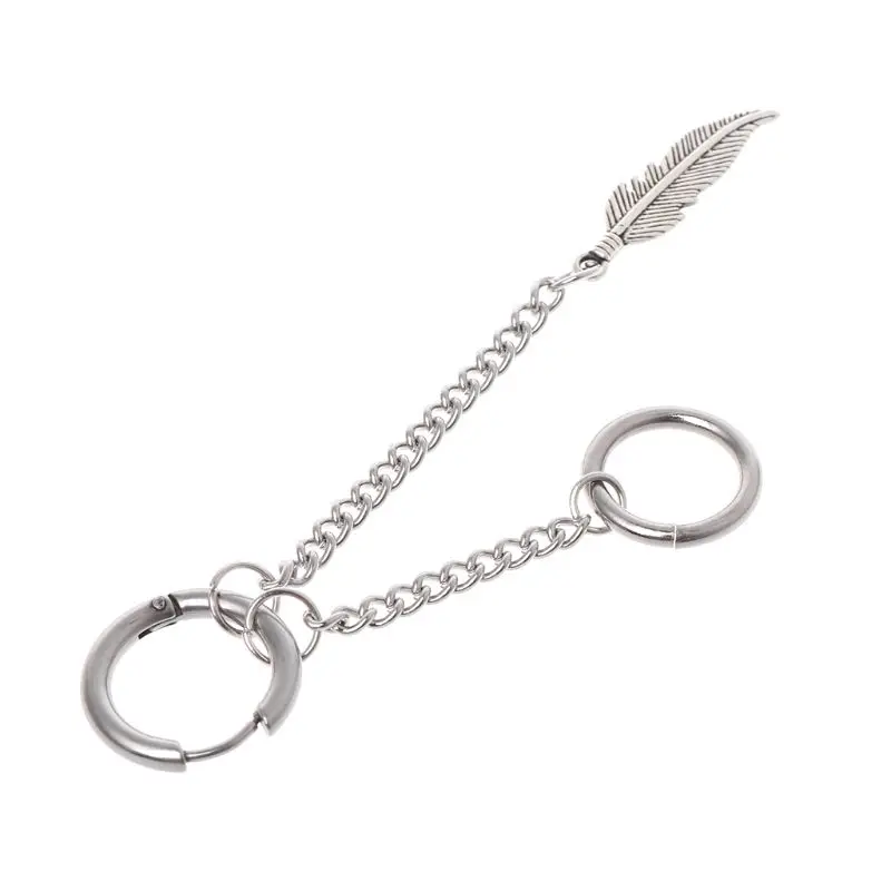 

8 Pcs/Set Hot Sale Jewelry Earrings Stainless Steel Ear Stud Charms Gifts Fashion Trend Personality Hip Hop Party Unisex E56A