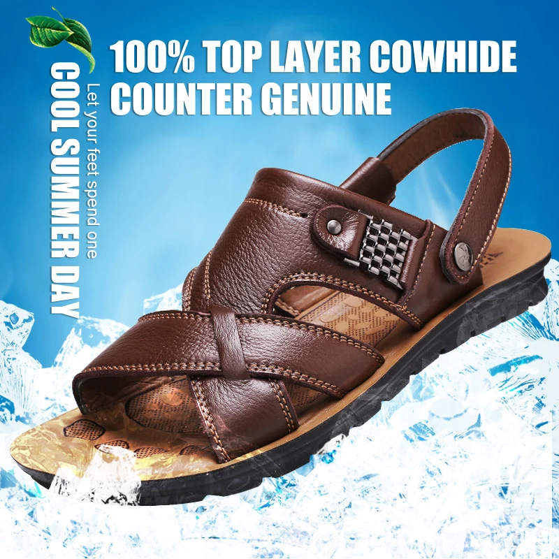 

mens sandals genuine leather sandals for man rubber sandals hiking sandals men summer sandals men shoes