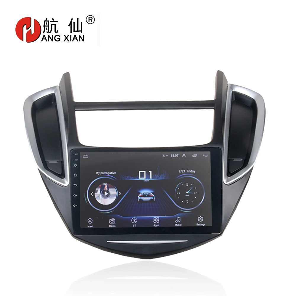 Повесить XIAN 9 &quotчетырехъядерный Android 8 1 автомобильное радио для Chevrolet Trax 2014 2016
