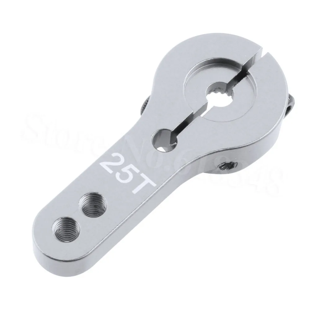 Металлический алюминиевый сервопривод 25T 100 шт. рулевой рычаг с резьбой M3 для