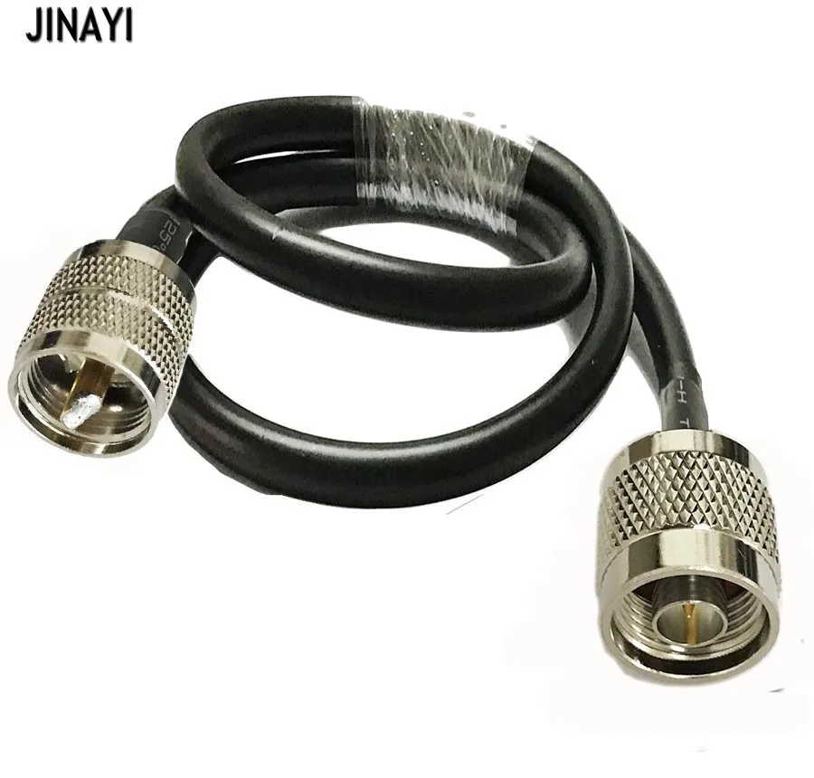 LMR400 коаксиальный кабель N Мужской UHF PL259 штекер Разъем RF Пигтейл/провод для