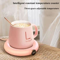 New Type Intelligent Constant Temperature USB Heating Coaster Cup Warmer Beverage Mug Mat Coffee Milk Tea Heating Cup Mat Pad
