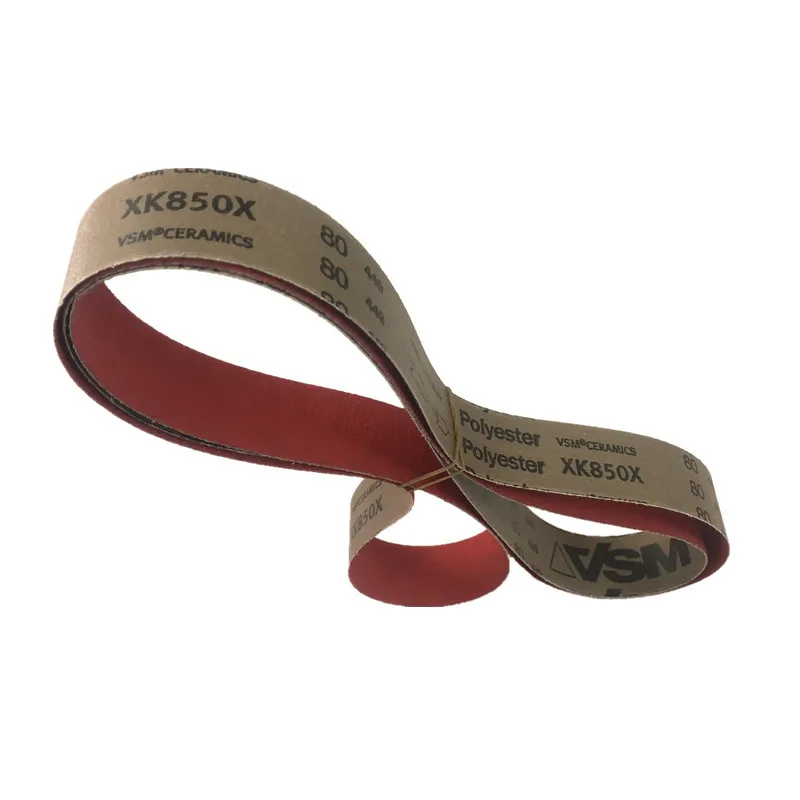 

Шлифовальная лента VSM для сверхтвердой стали, шлифования металла, керамическая шлифовальная абразивная лента XK850X, 1 шт.