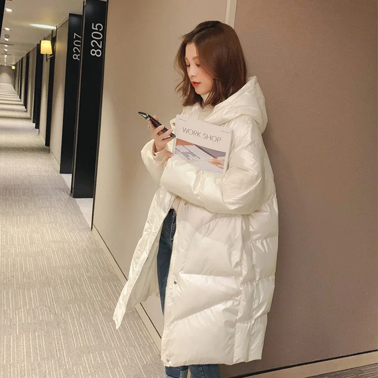 2020 зимнее длинное пальто женская теплая парка пуховая куртка Женское PP330|Женские