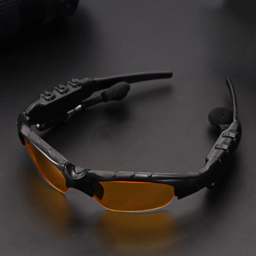 Men Outdoor glasses Bluetooth sunglasses wireless headphones sports listening to songs hands-free headset | Электроника