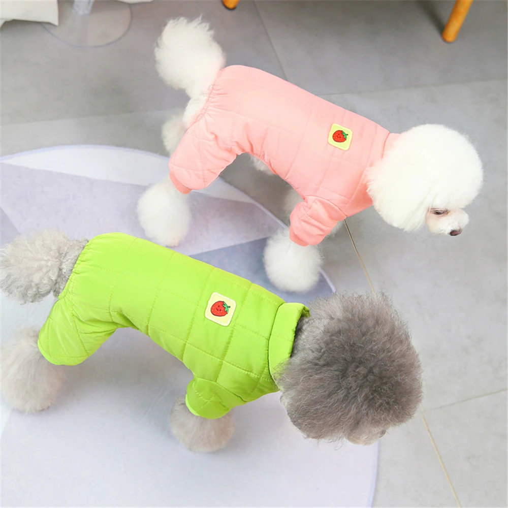 

Winter Warm Dog Thick Clothes Puppy Costume Pet Coat Jacket Cotton Pets Cats Clothing for Small Medium Dogs Pet Apparel Outfit