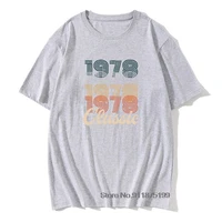grey tees mr robot portal mens t shirt vintage 1978 retro classic 70s 40 birthday custom summer tops t shirt fashion