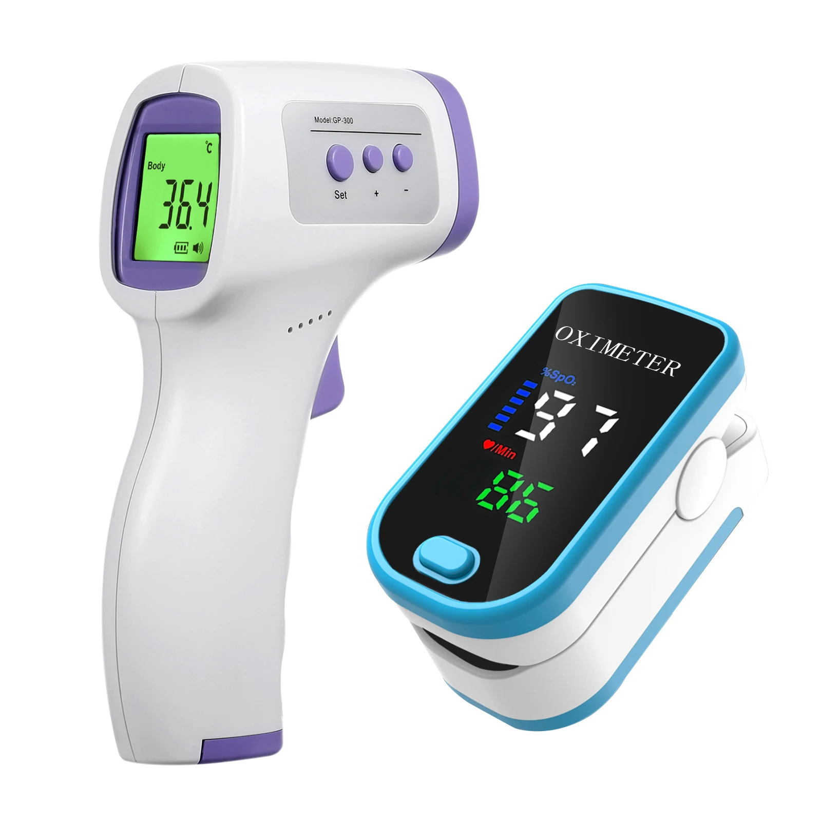 Пульсоксиметр на кончик пальца монитор насыщения крови кислородом светодиодный