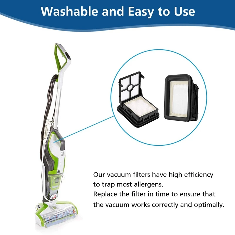 

Multi-Surface Pet 2306 & Multi-Surface 1868 & Wood Floor 1926 Crosswave Brush Roll And1866 Filter for Bissell Crosswave 1785 230