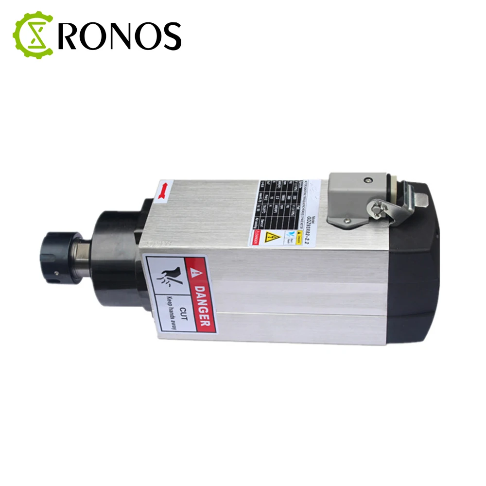 1.5KW 220V CNC мотор шпинделя с воздушным охлаждением мотор шпинделя ER11 цанговый патрон деревообрабатывающий фрезерный станок Инструменты с 4 подшипниками для гравера