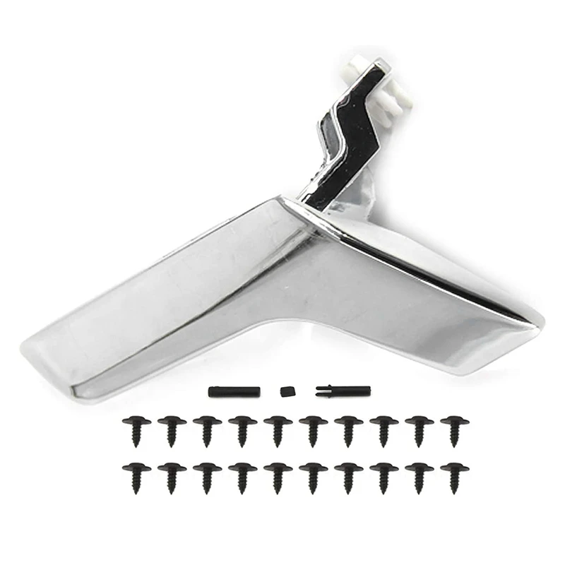 

Interior Door Handle Repair Kit Left for Mercedes-Benz X204 GLK-Class W204 C-Class Plastic Shiny Silver 2047201171