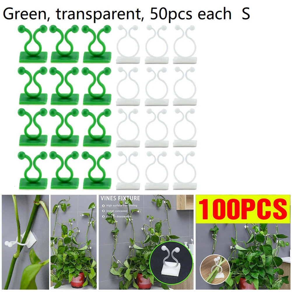 

1 Set Plant Support Fixing Clips Fixture Clamp High Quality Hook Vines