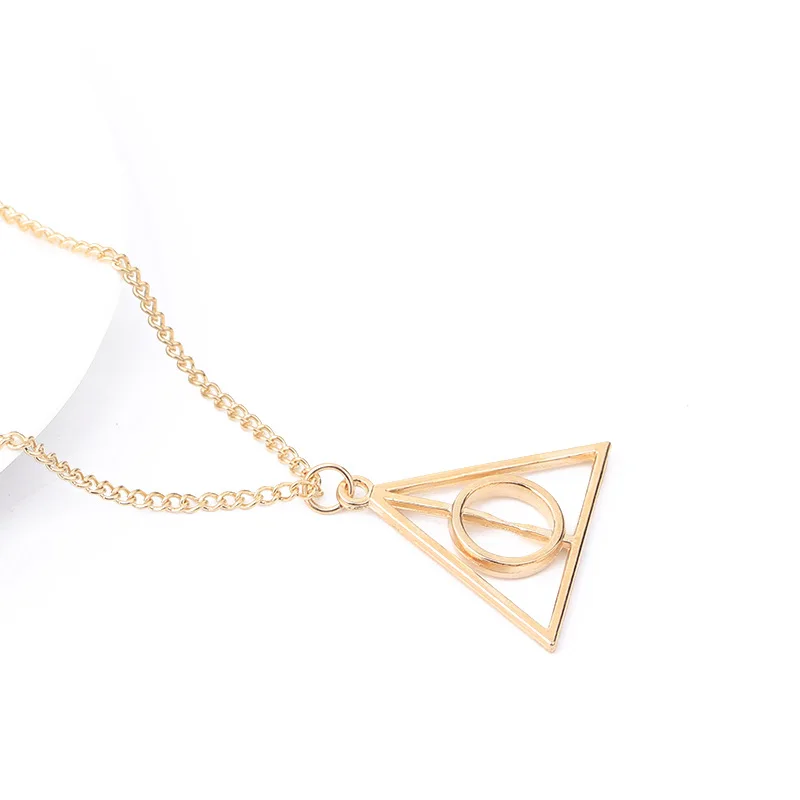 Треугольное ожерелье в европейском и американском стиле ювелирное украшение