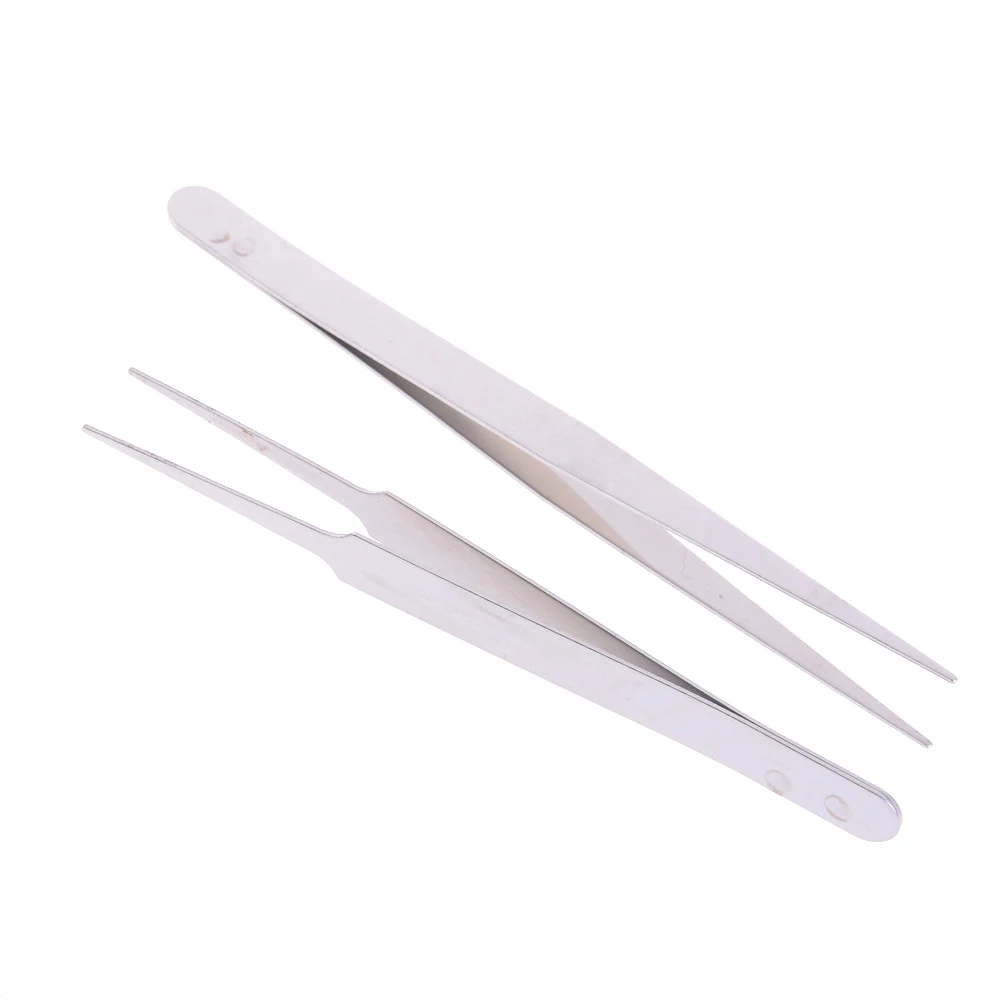 

6 Pcs/set All Purpose Precision Tweezer Set Stainless Steel Anti Static Tool Kit Sewing