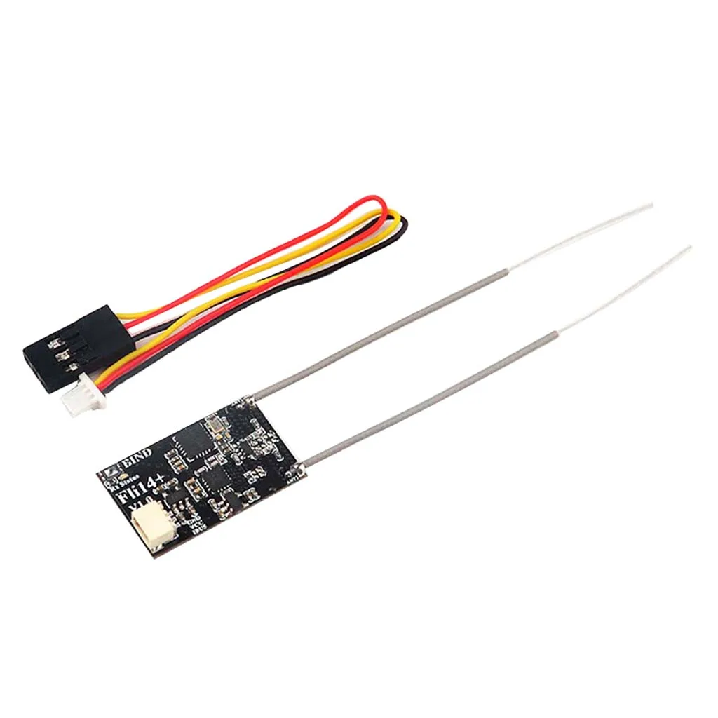 Микро приемник Fli14 + 14CH для FS i10 iT4S радиопередатчик RC|Детали и аксессуары| |