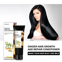 50ml ginger fast hair growth conditioner shampoo repairing replenish nutrition promote permanent strengthen follicles hair care