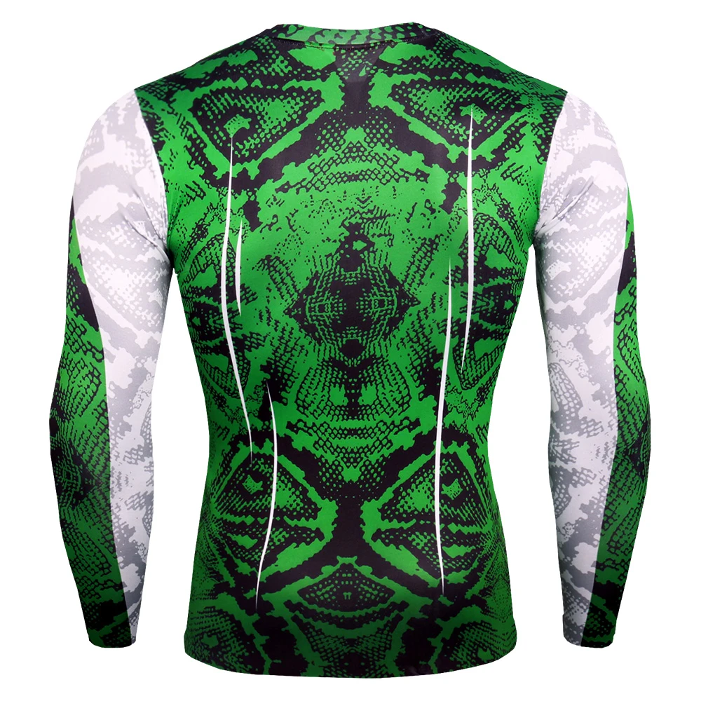 Компрессионная футболка леггинсы комплект мужские спортивные футболки для бега