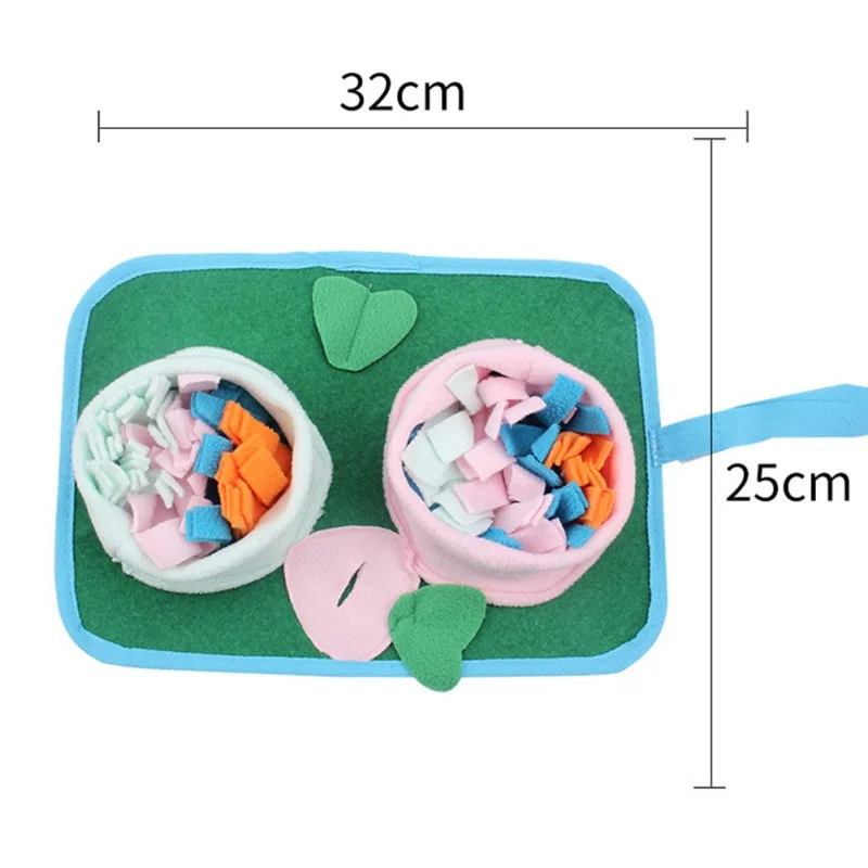 Коврик для медленного кормления животных собаки моющийся с запахом