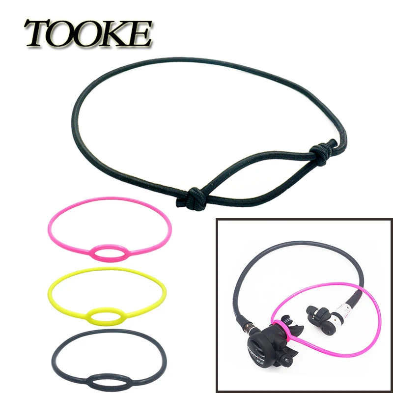 Подводное погружение Дайвинг силиконовый регулятор Цепочки и ожерелья