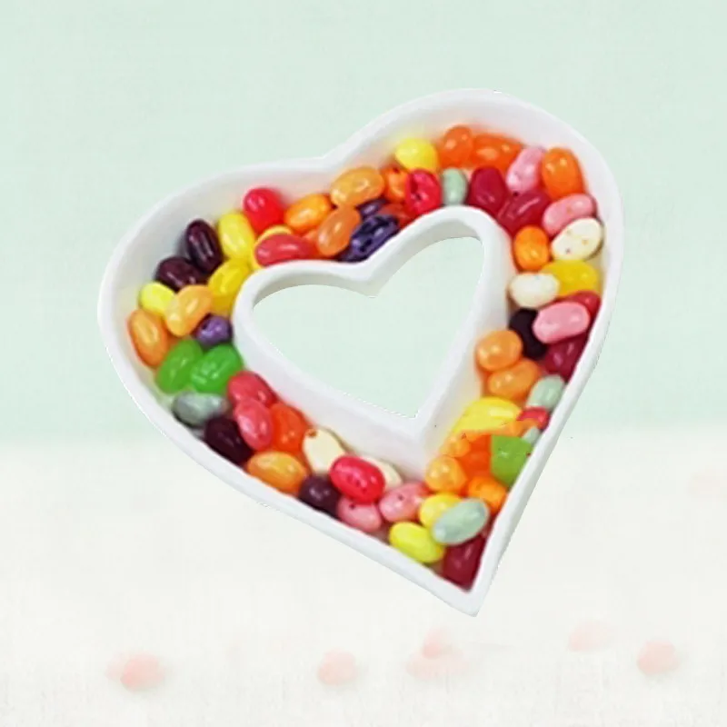 Тарелки с буквами керамическая тарелка поднос для конфет и закусок креативный