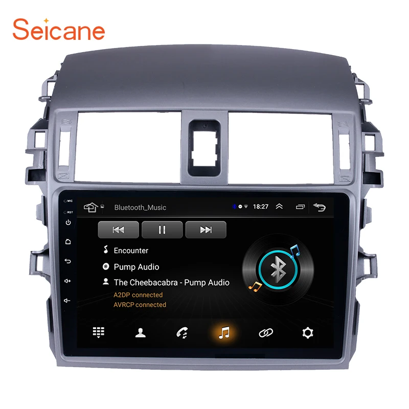 Seicane Android 8 1 2Din автомобильный Радио wifi Bluetooth мультимедийный плеер для 2007 2008 2009 2010