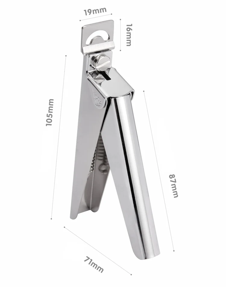Stainless Steel Nail Clipper Cutting Machine Professional Nail Trimmer Straight-Line Pattern YZJ-1