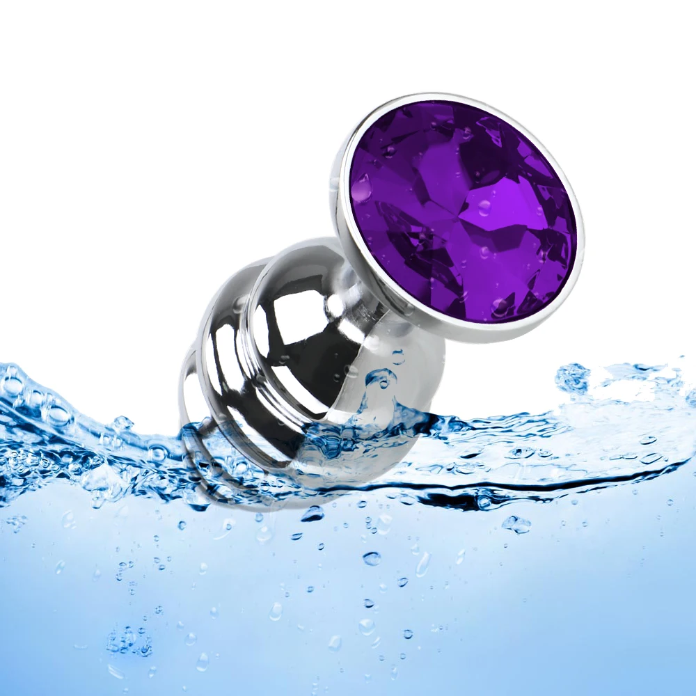 Анальная пробка для пар спиральный стимуляционный массажер нержавеющая сталь